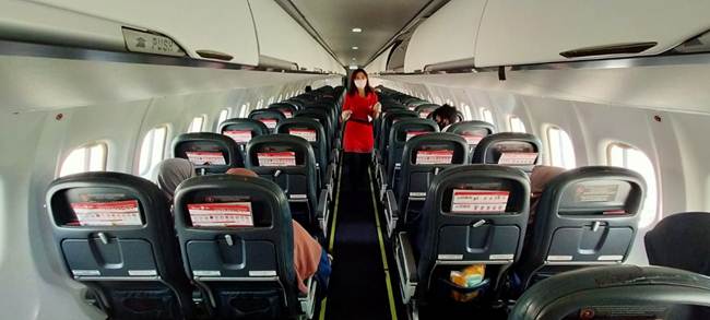 Kinerja Sirkulasi dan Kualitas Udara Dalam Pesawat ATR 72 Wings Air Sangat Terjamin